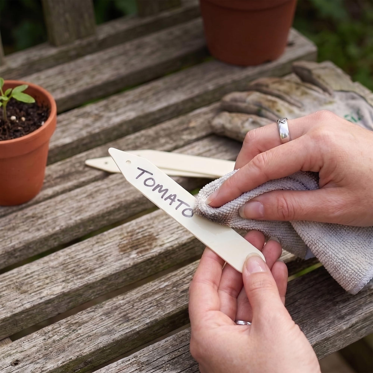 ANGIX Garden Netting, Plant Labels & Plant Ties for Healthy Growth