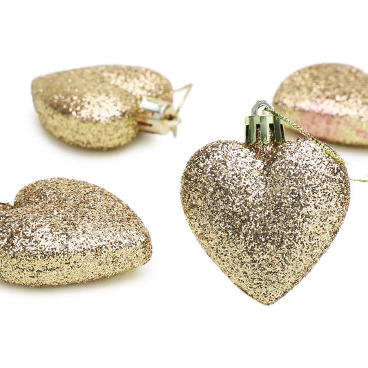 Heart Baubles Hanging Ornaments