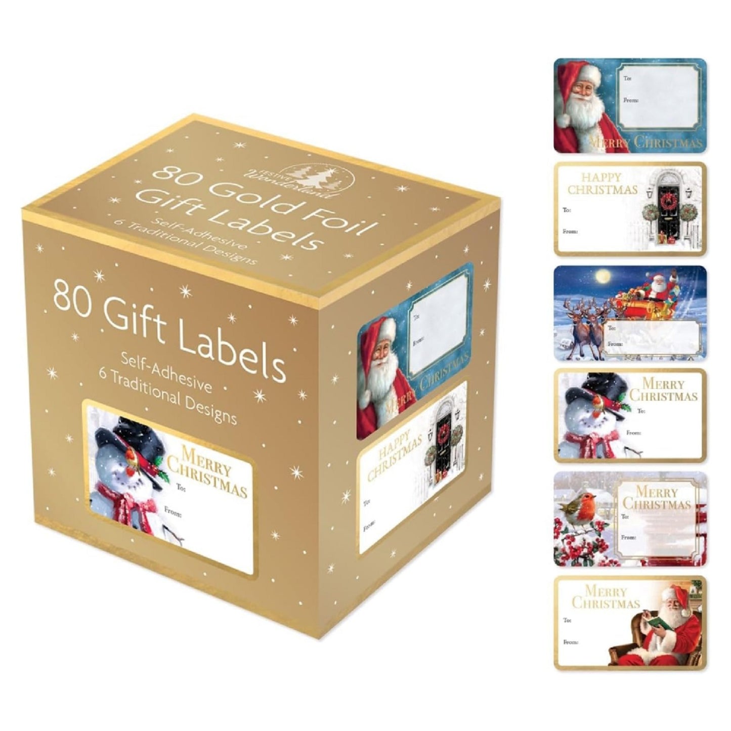 Christmas Labels Gift Tags