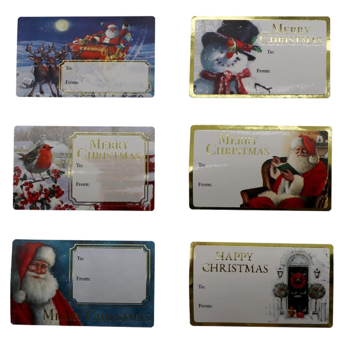 Christmas Labels Gift Tags