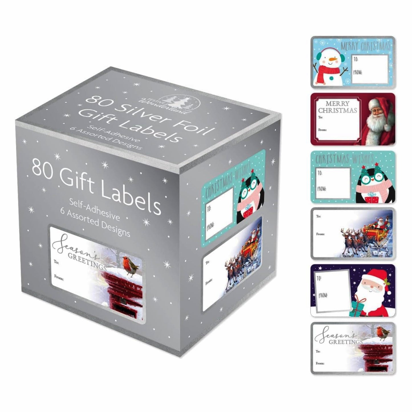 Christmas Labels Gift Tags