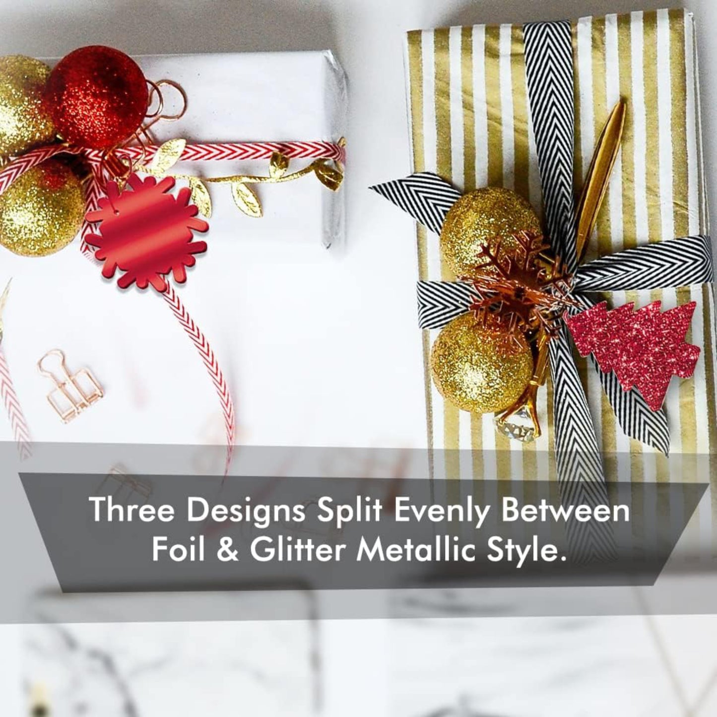 Christmas Red Gift Tags