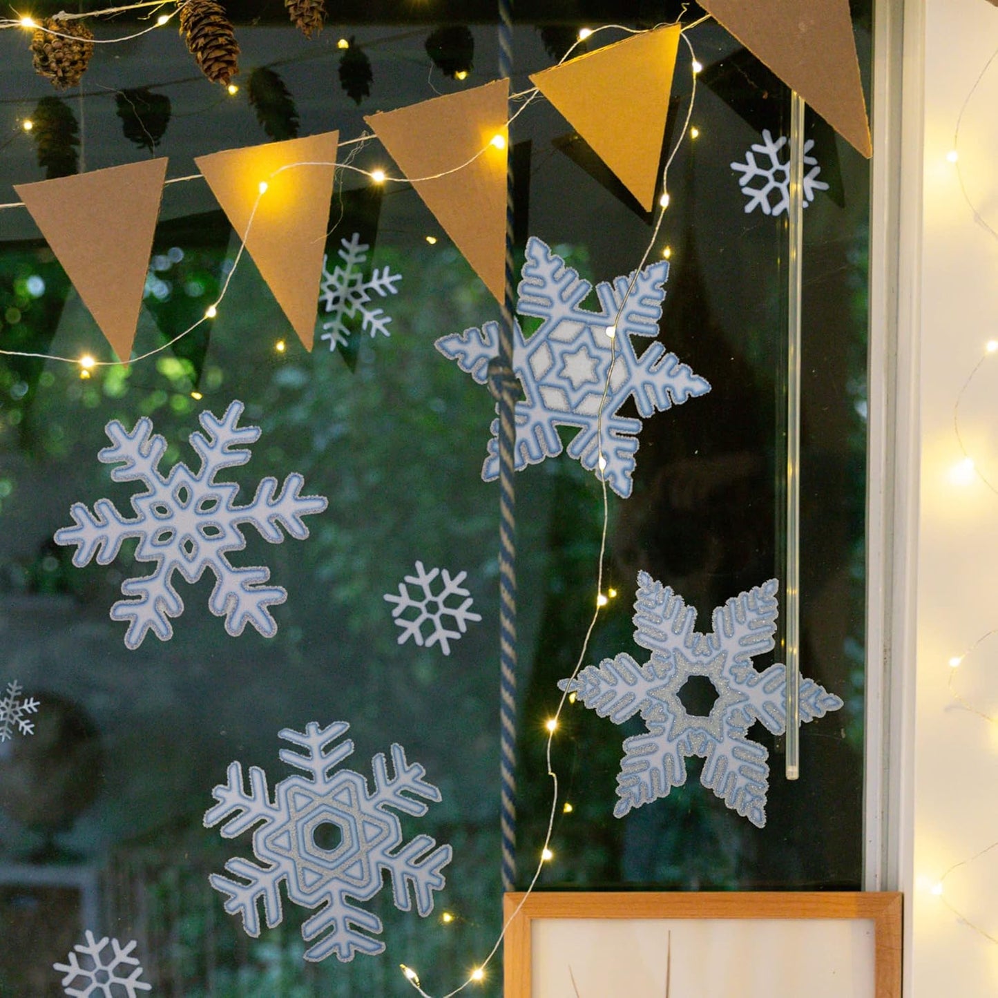Christmas Window Snowflake Stickers