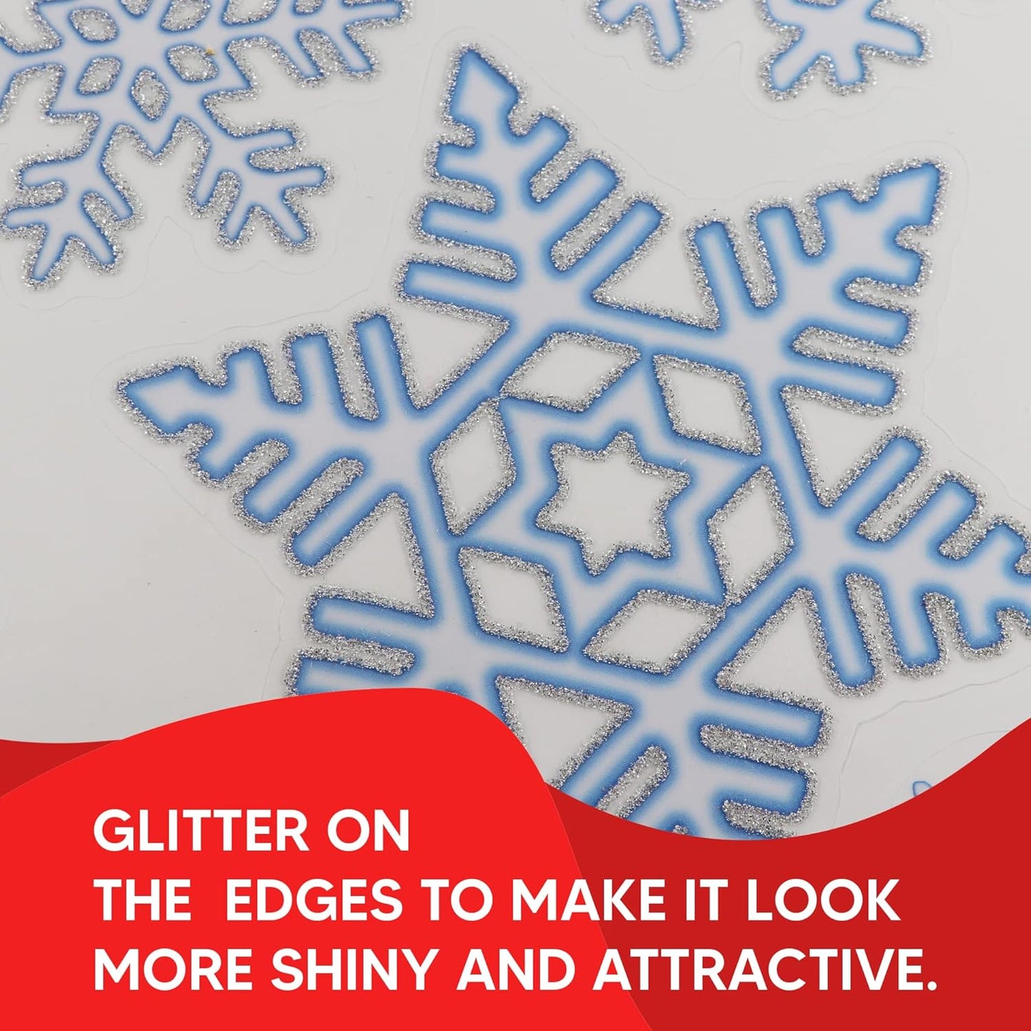Christmas Window Snowflake Stickers