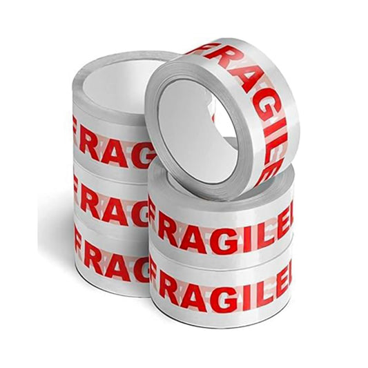 Fragile Packaging Tape Rolls