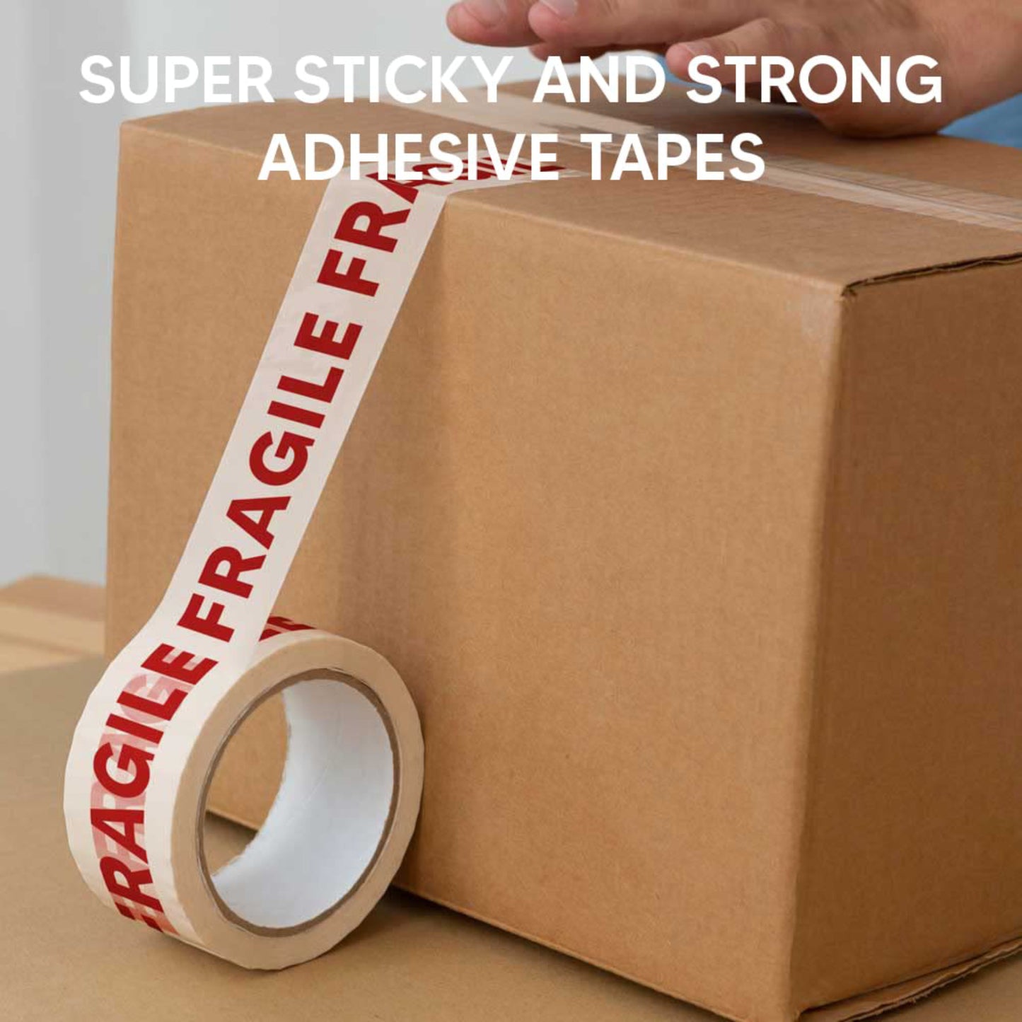 Fragile Packaging Tape Rolls