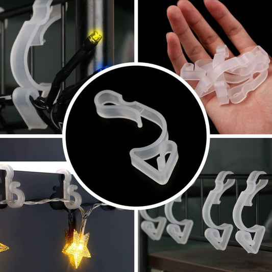 Giant Gutter Hooks Clear