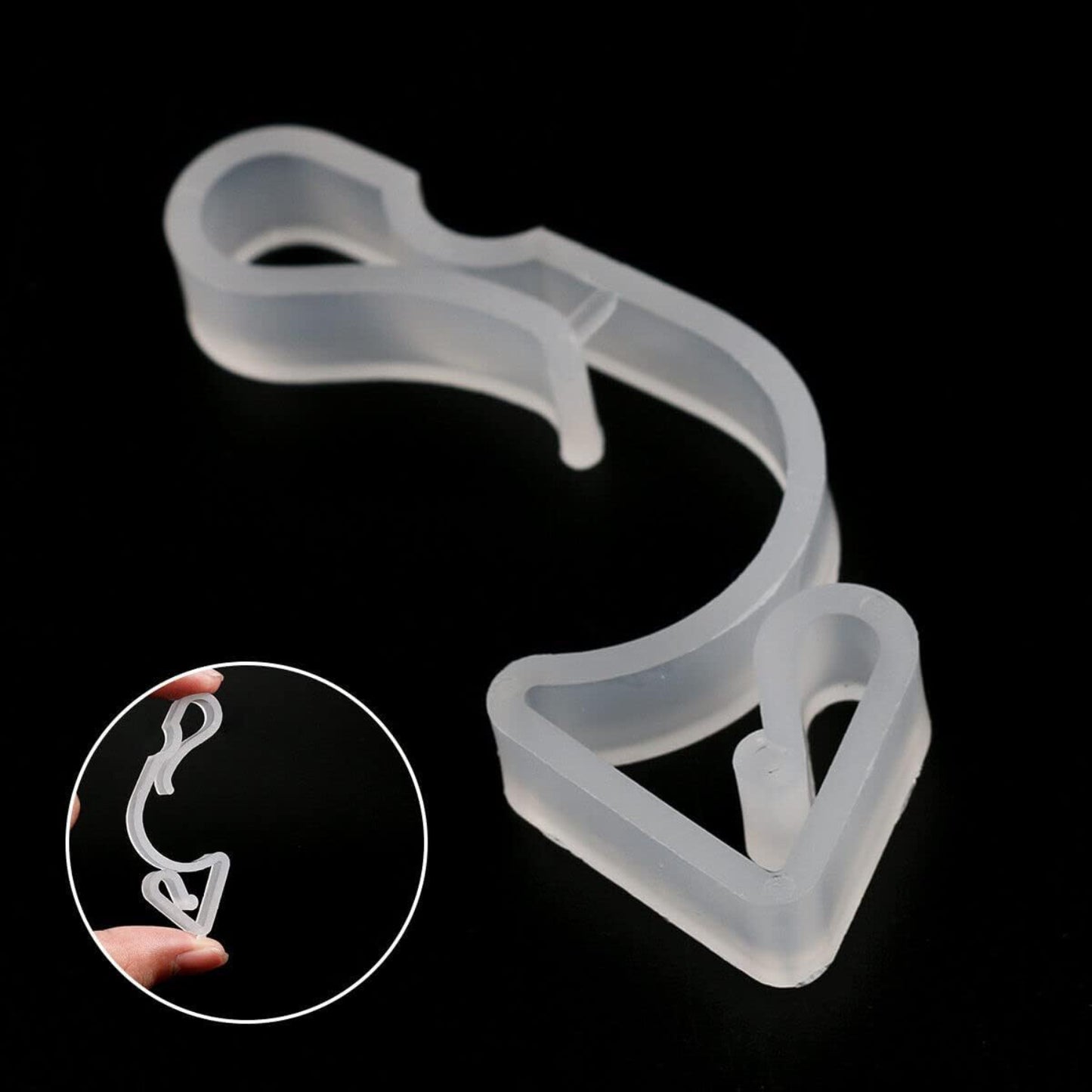 Giant Gutter Hooks Clear