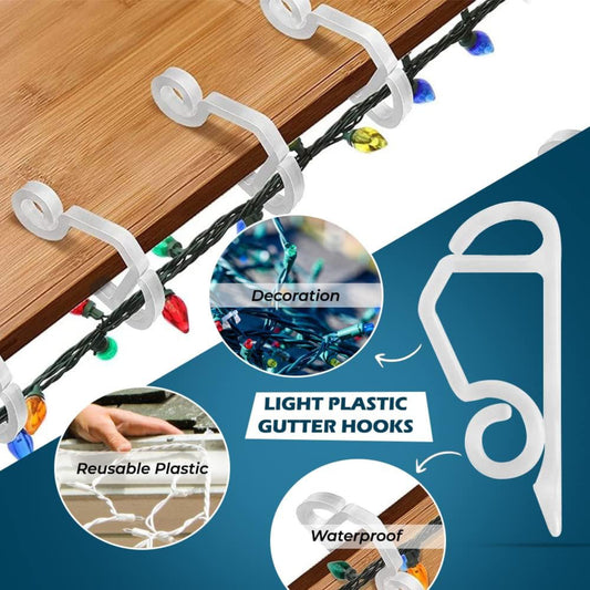Gutter Hanging Plastic Hooks