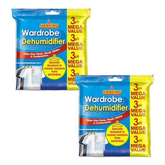 Hanging Wardrobe Dehumidifier Bags
