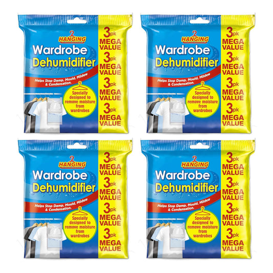 Hanging Wardrobe Dehumidifier Bags