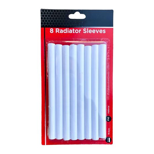 Radiator Pipe Covers Sleeves White