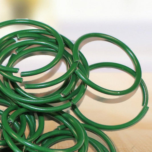 Plastic Coated Green Garden Plants Rings