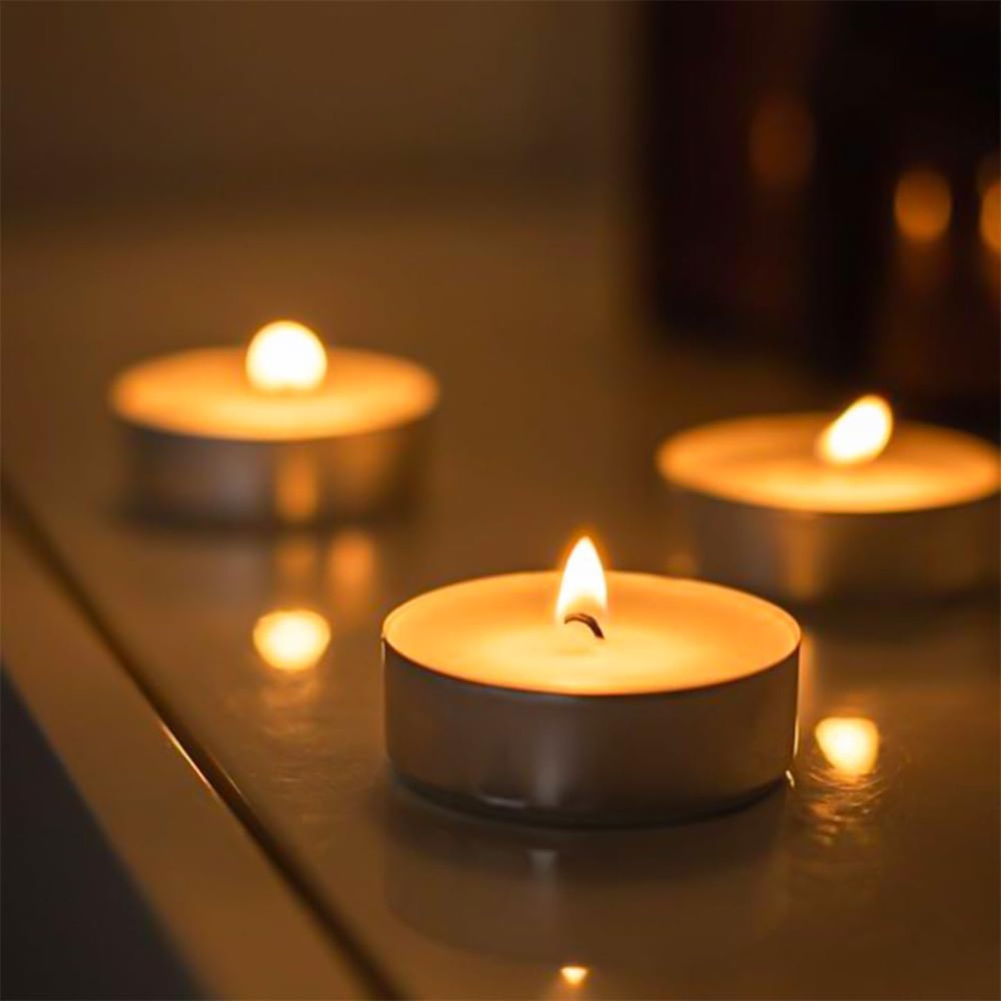 Tea Lights Candles 4 Hours Long