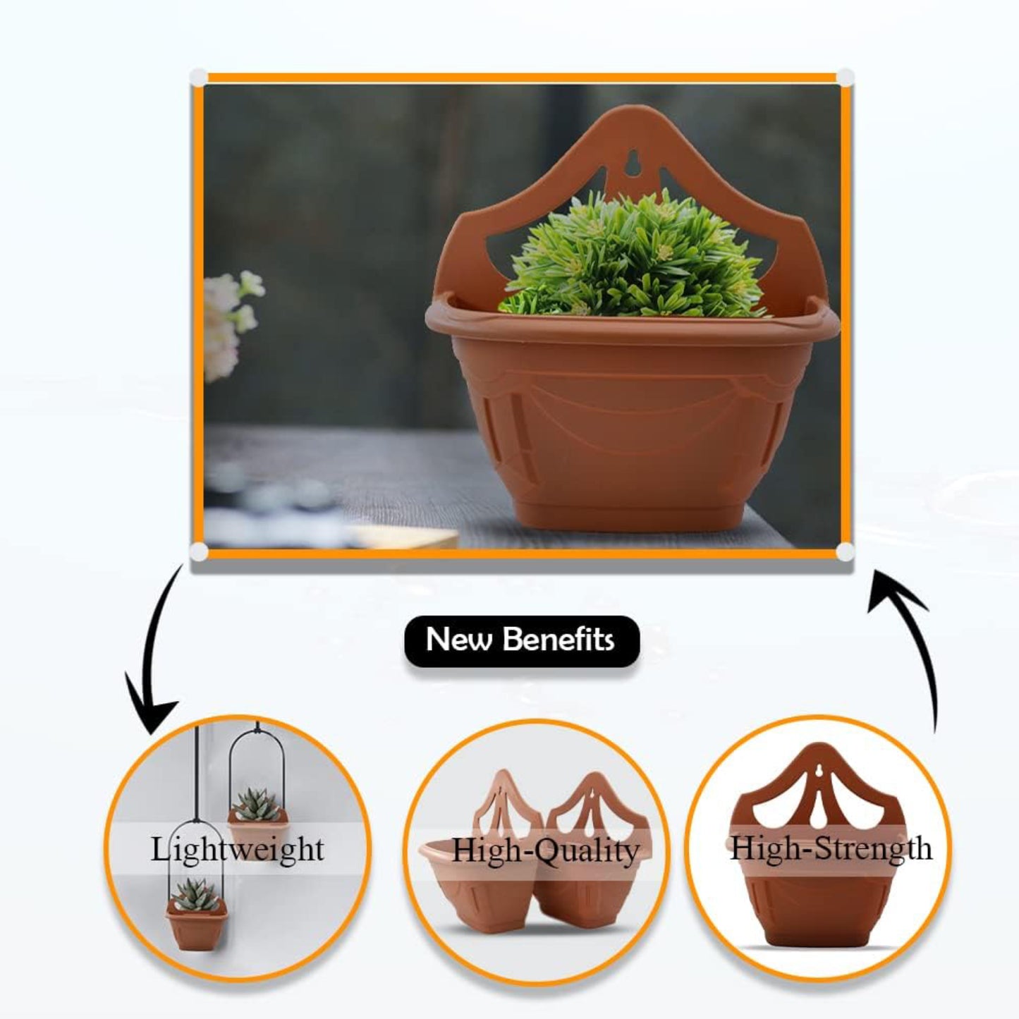 Venetian Wall and Fence Planter