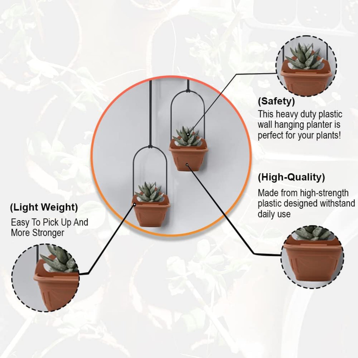 Venetian Wall and Fence Planter