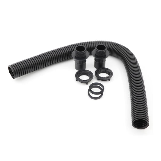 Water Butt Connector Kit for Downpipe - Black
