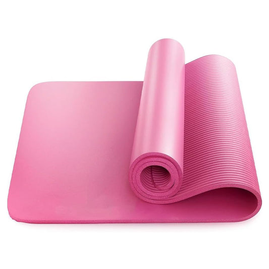 Yoga Mat Large & 10mm Thick Pink