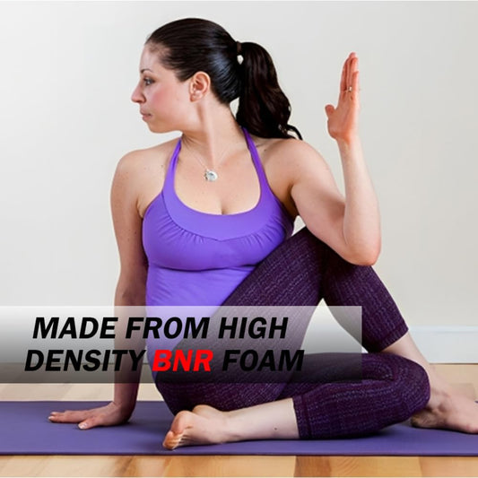 Yoga Mat Large & 10mm Thick Purple