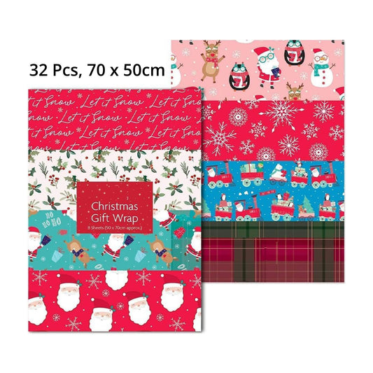 Christmas Wrapping Paper large Sheets