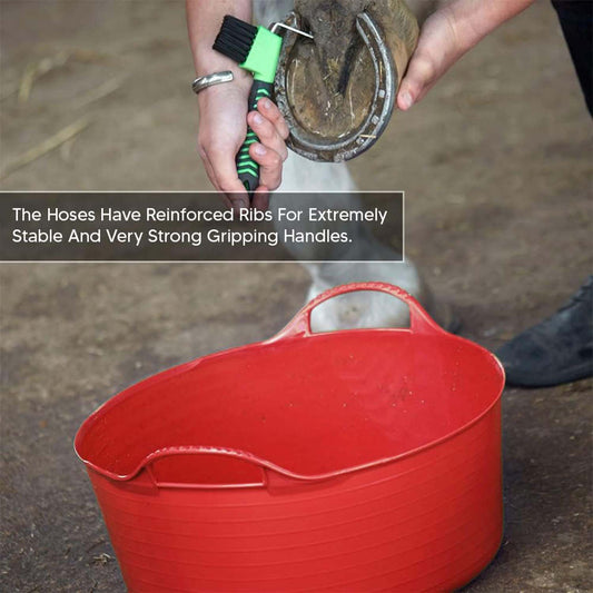 Shallow Tub With Double Handles - 15Ltr, Red