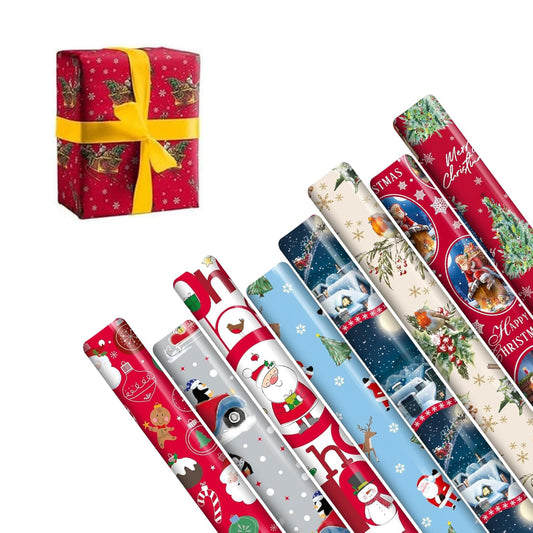 Christmas Wrapping Paper Roll Multiple design