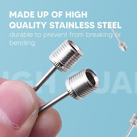 Ball Pump Needles, Stainless Steel - 5pcs