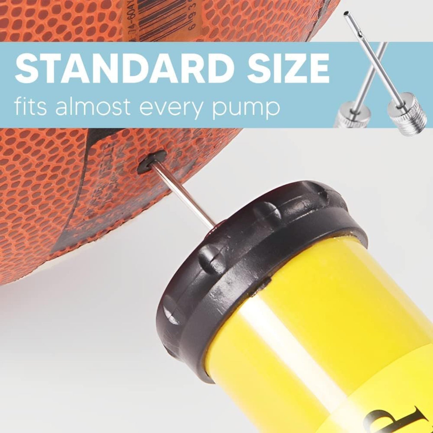 Ball Pump Needles, Stainless Steel - 5pcs