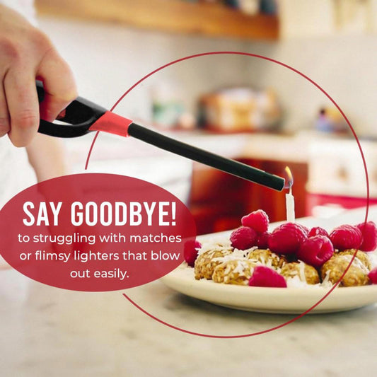 BBQ Multipack Refillable Safety Fire Lighter - Multicolor, 4pcs