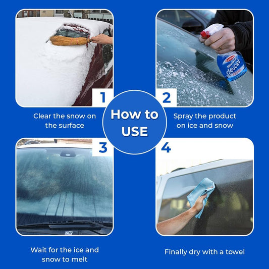 Blue Star De-Icer Trigger Spray Bottle - 500ml, 1pcs