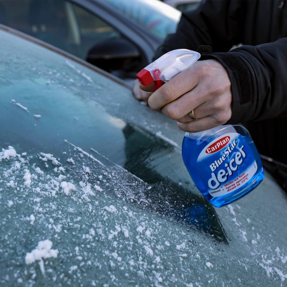 Blue Star De-Icer Trigger Spray Bottle - 500ml, 1pcs