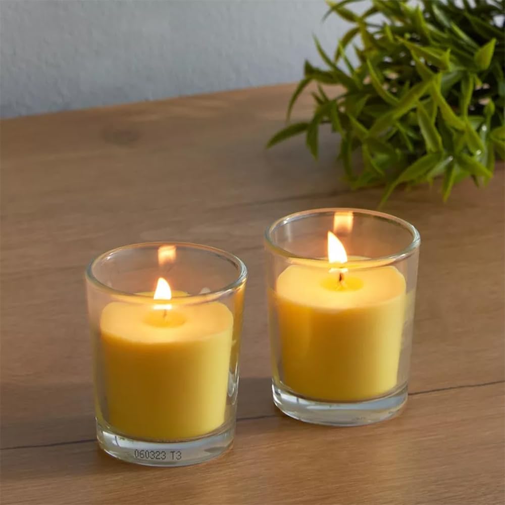 ANGIX Citronella Candles for Indoor & Outdoor Gardens, Patios & Camping
