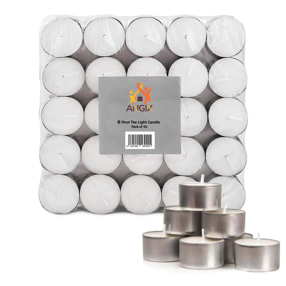 ANGIX Citronella Candles for Indoor & Outdoor Gardens, Patios & Camping