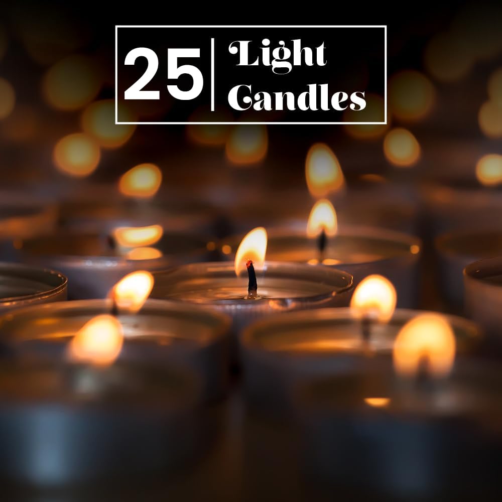 ANGIX Citronella Candles for Indoor & Outdoor Gardens, Patios & Camping