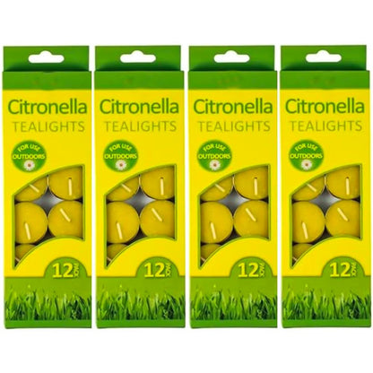 ANGIX Citronella Candles for Indoor & Outdoor Gardens, Patios & Camping
