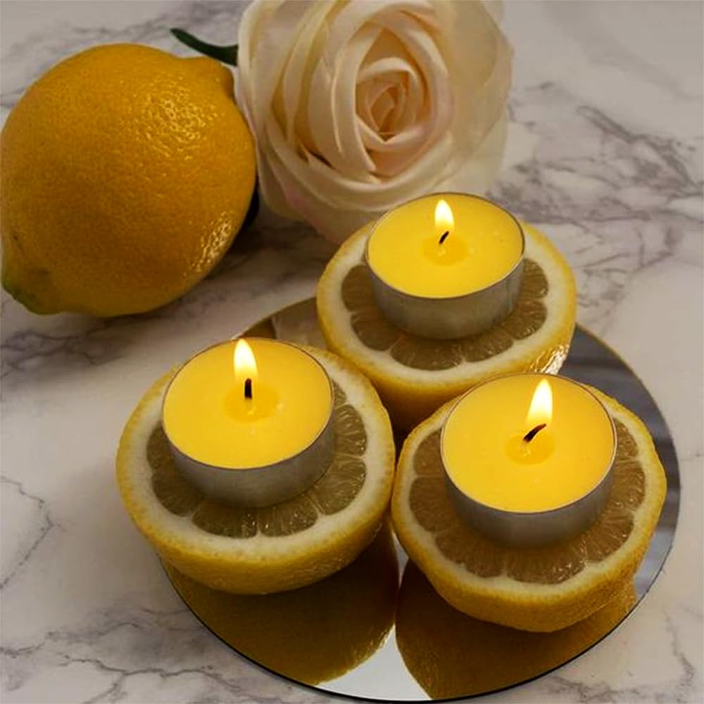 ANGIX Citronella Candles for Indoor & Outdoor Gardens, Patios & Camping
