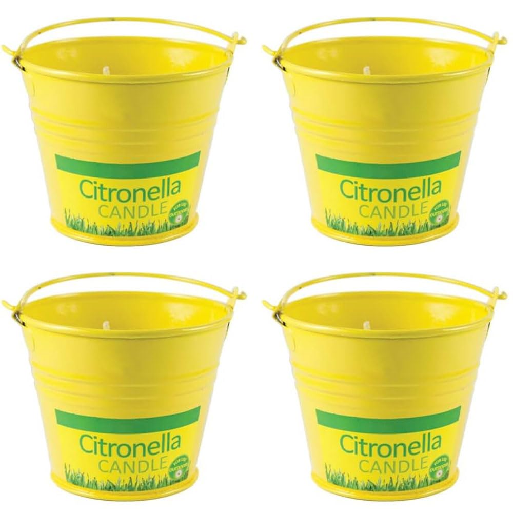 ANGIX Citronella Candles for Indoor & Outdoor Gardens, Patios & Camping