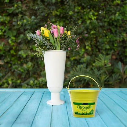 ANGIX Citronella Candles for Indoor & Outdoor Gardens, Patios & Camping