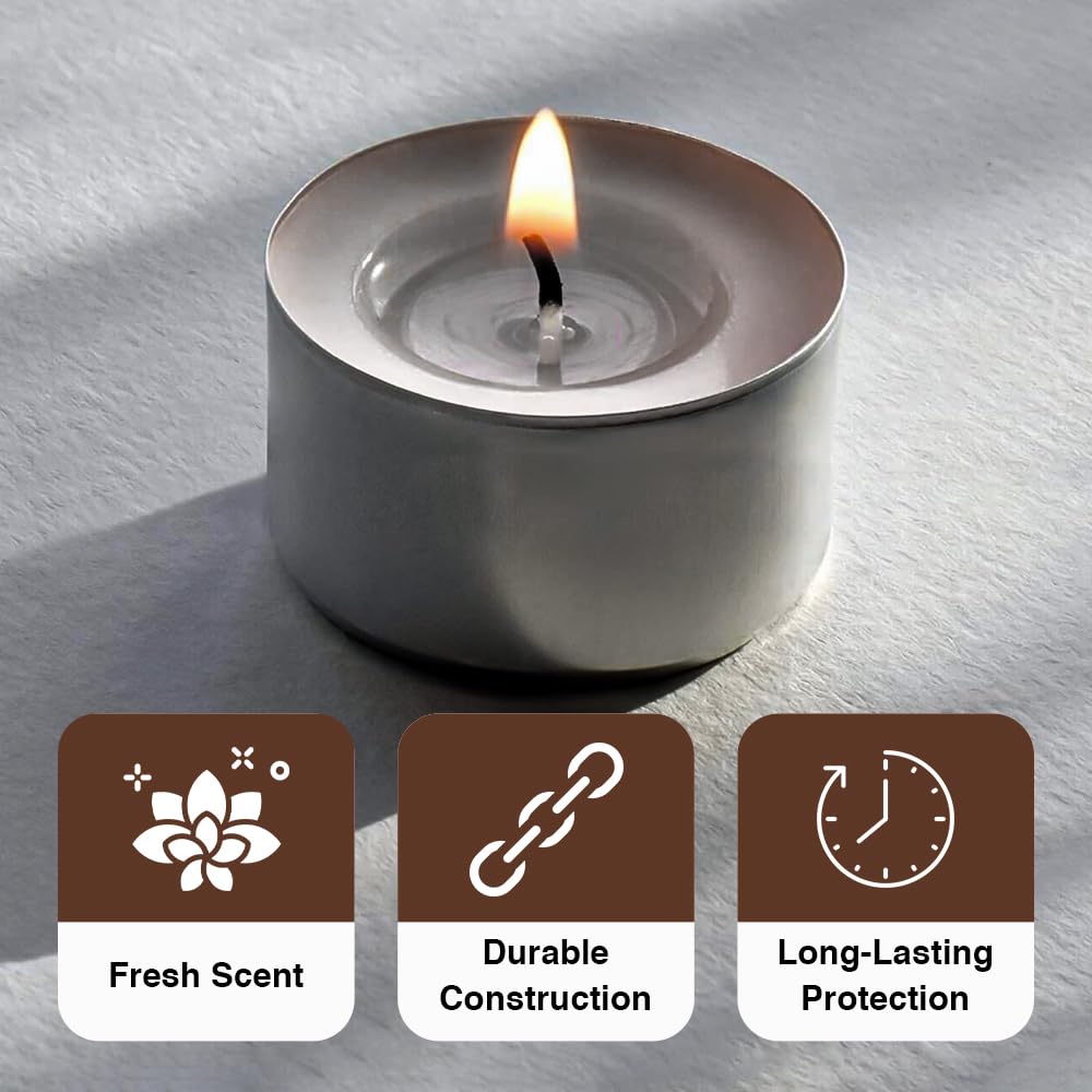 ANGIX Citronella Candles for Indoor & Outdoor Gardens, Patios & Camping