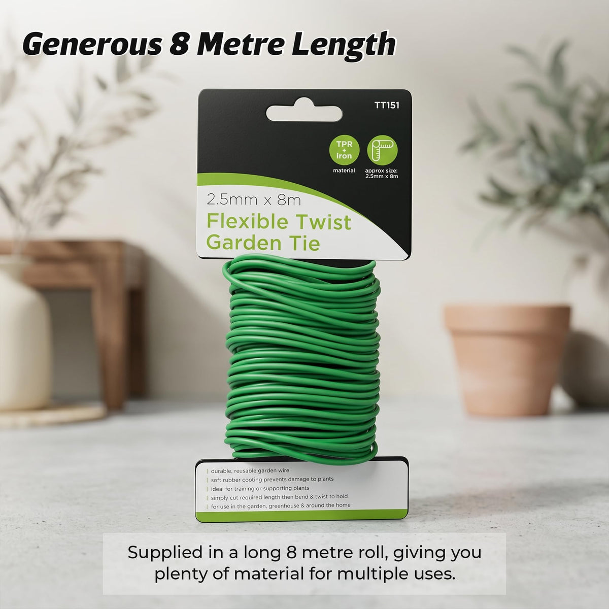 ANGIX Garden Netting, Plant Labels & Plant Ties for Healthy Growth