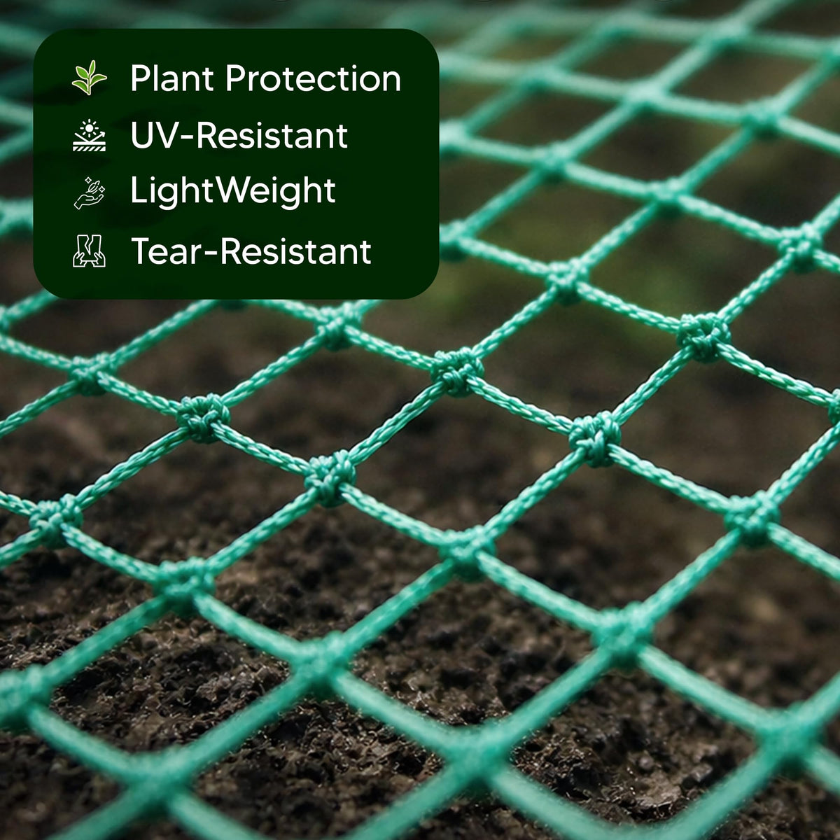 ANGIX Garden Netting, Plant Labels & Plant Ties for Healthy Growth