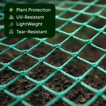 ANGIX Garden Netting, Plant Labels & Plant Ties for Healthy Growth