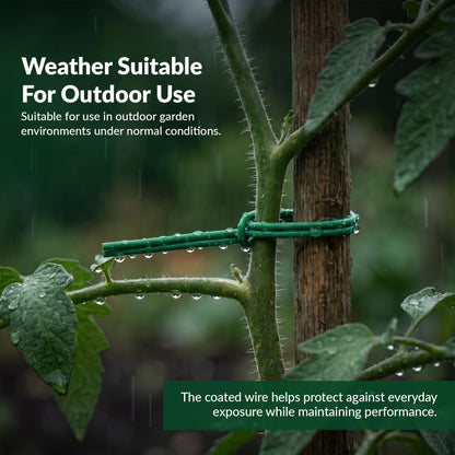 ANGIX Garden Netting, Plant Labels & Plant Ties for Healthy Growth