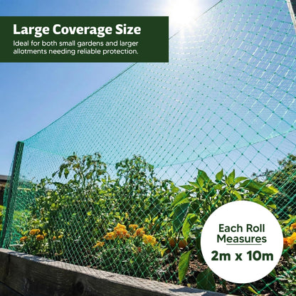 ANGIX Garden Netting, Plant Labels & Plant Ties for Healthy Growth