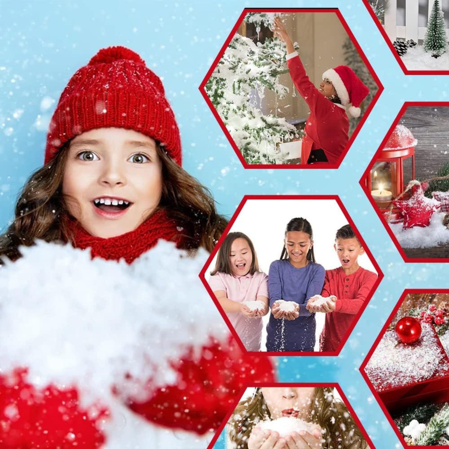 Christmas Artificial Fake Snow Flakes