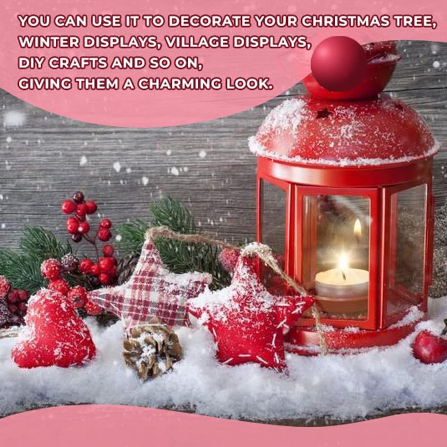 Christmas Artificial Fake Snow Flakes