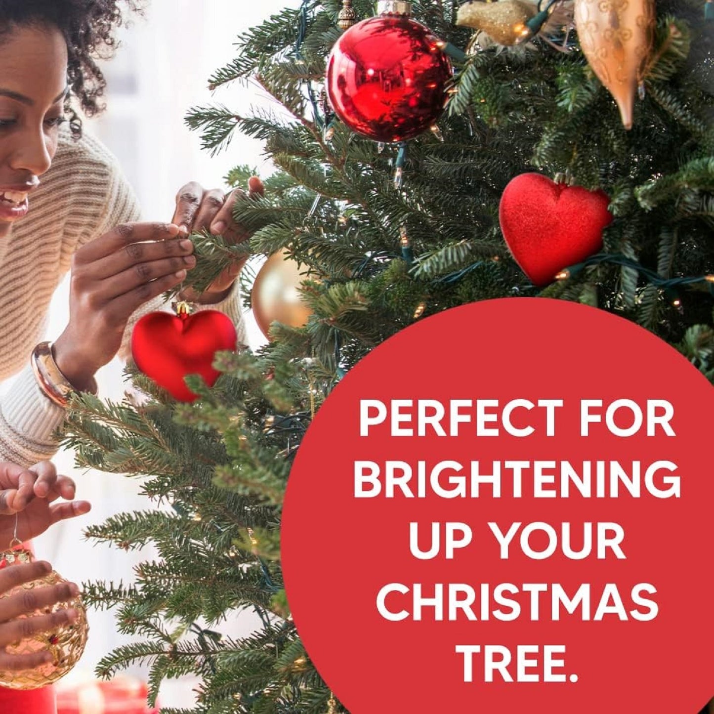 Heart Baubles Hanging Ornaments