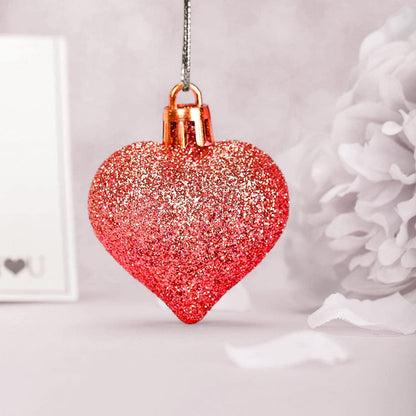 Heart Baubles Hanging Ornaments