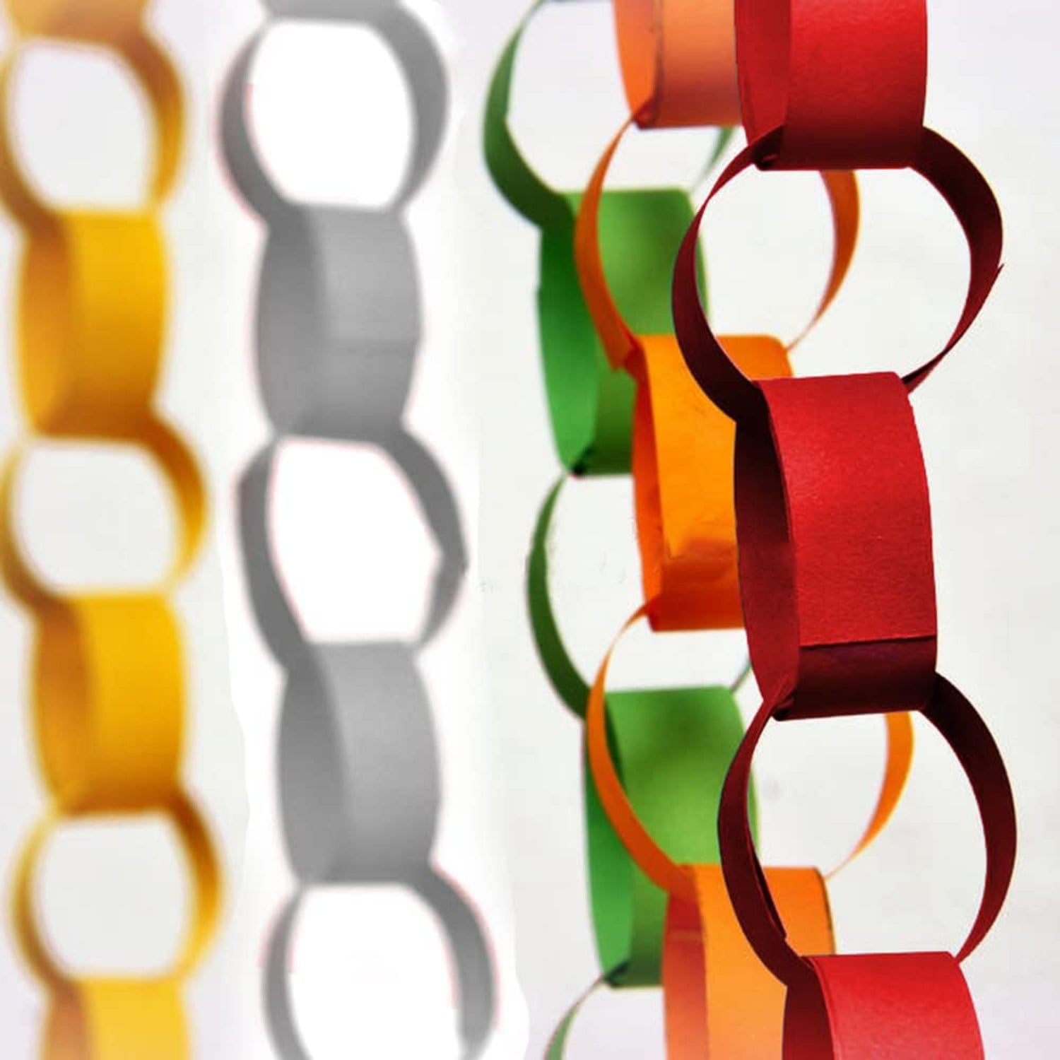 Christmas Paper Chains 4 color