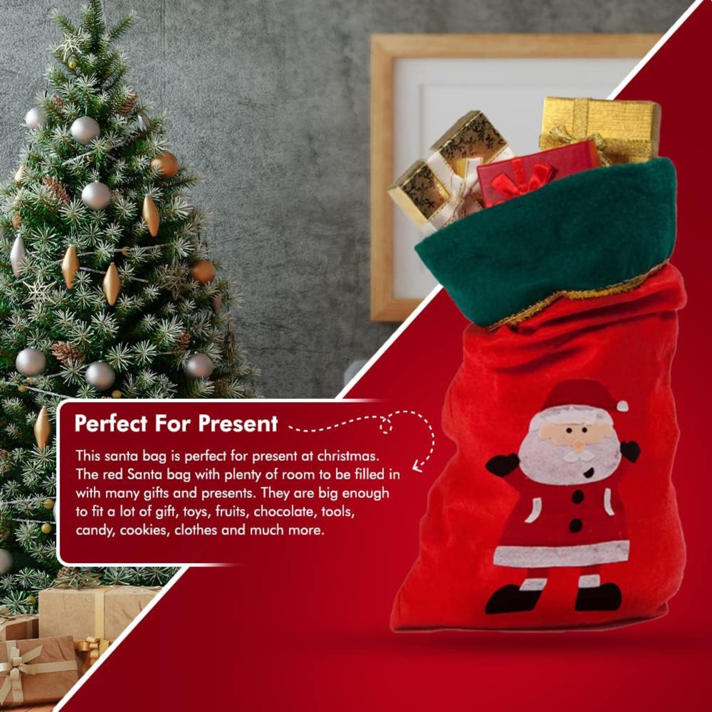 Christmas Santa Sack Bag